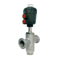 three-way reversing and diverting Pneumatic Angle seat valve